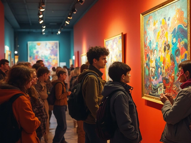 Modern Art: What Do People Really See?