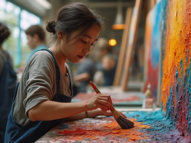 Scrubbing Technique in Painting: A Step-by-Step Guide to Art's Textural Secret