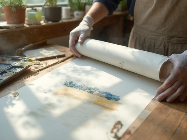 Can You Roll Watercolor Paintings? Safe Storage & Shipping Guide