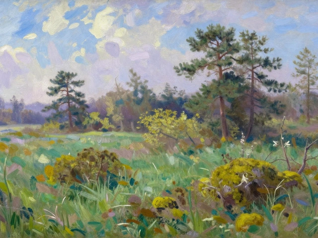 Which Two Colors Do We Use Most in Landscape Painting?