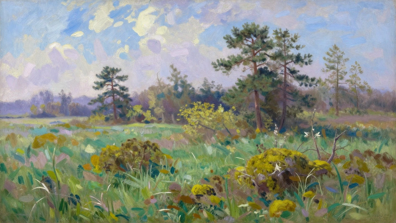 Which Two Colors Do We Use Most in Landscape Painting?