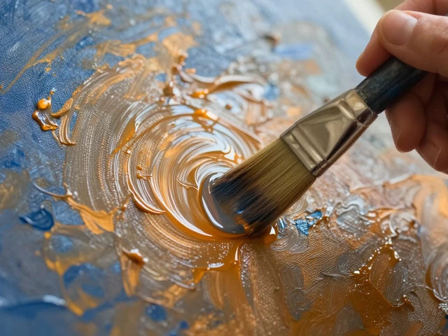 What Medium Makes Oil Paint Glossy? Best Options for Artists